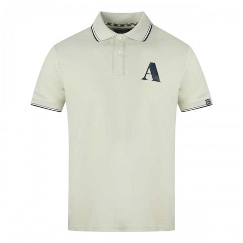 Aquascutum Herren Logo Poloshirt