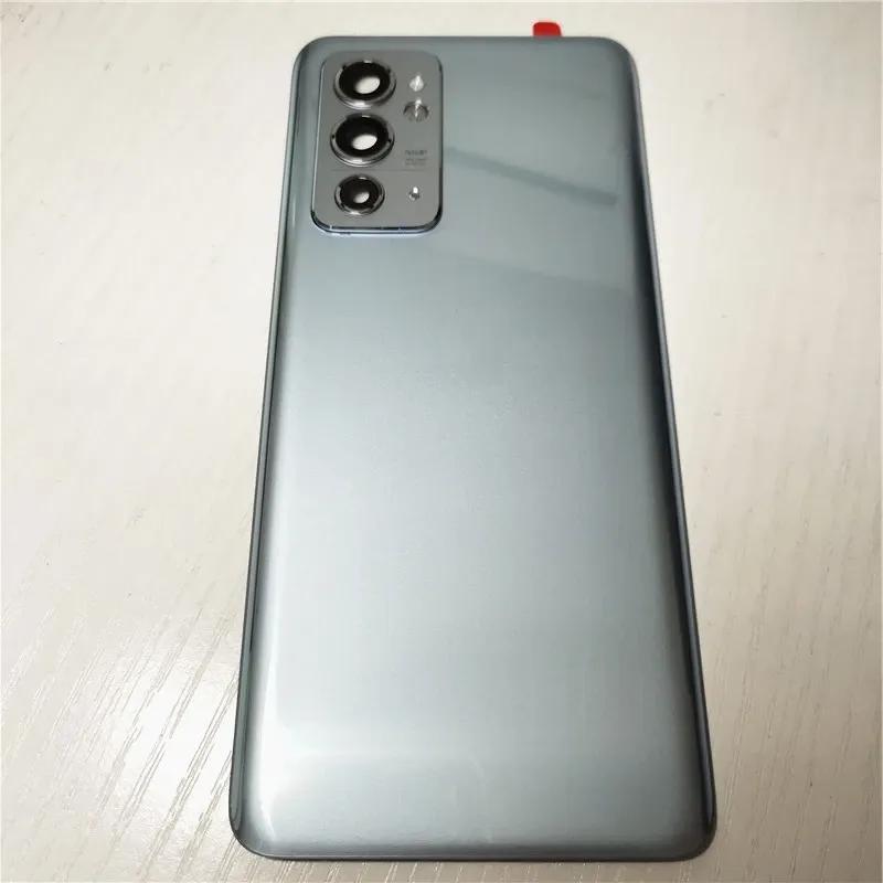 Glas-Rückseite für OnePlus 9RT 5G Akkuabdeckung Gehäusegehäuse-Ersatz mit Kameralinse