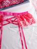 Lace Sexy Lingerie Transparent Porno Lace Erotic Underwear Embroidery Sexy Bra Set And Garter Lingerie Sexy  Erotic Sleepwear