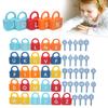Letter Number Unlocking Educational Toys Words Puzzle Learning Teaching Sensory ToysLock