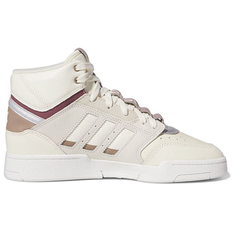 Adidas Originals Drop Step XL Retro Casual High-Top Skate Shoes Women Sneaker Beige GW1760