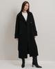 Women's Coat Fine Line 294 42 Black