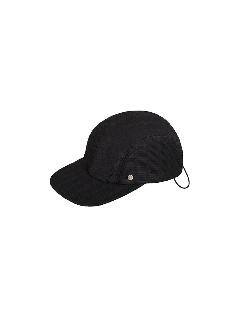 Beulaunhaes Plisse Cap - Black