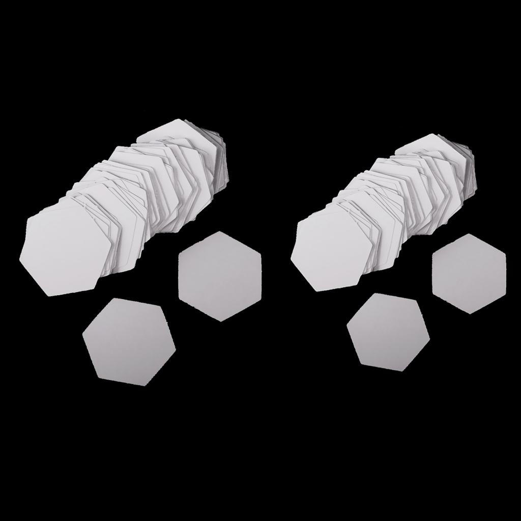 

200pcs Hexagon Paper Quilting Template 16mm / 26mm