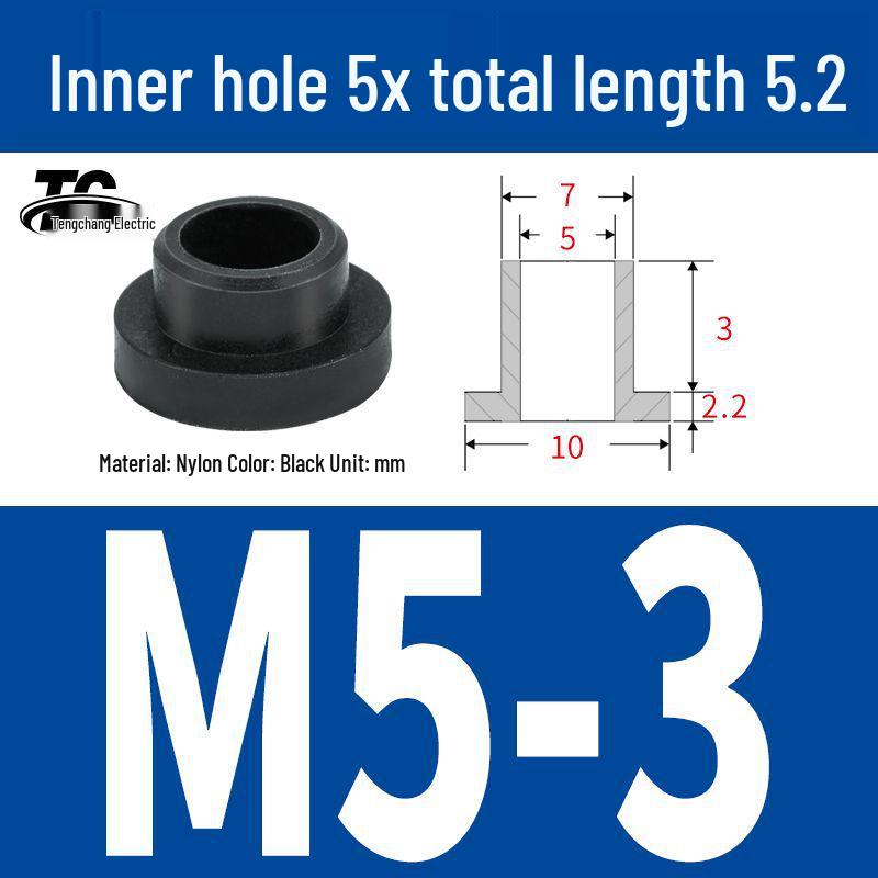Insulating Nylon Bushings & Gaskets: T-Type, Stepped, Grooved Washers & Hinges for Window Protection