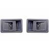 Fits 1995 To 2000 Toyota Tacoma Interior Door Handle Left And Right Gray