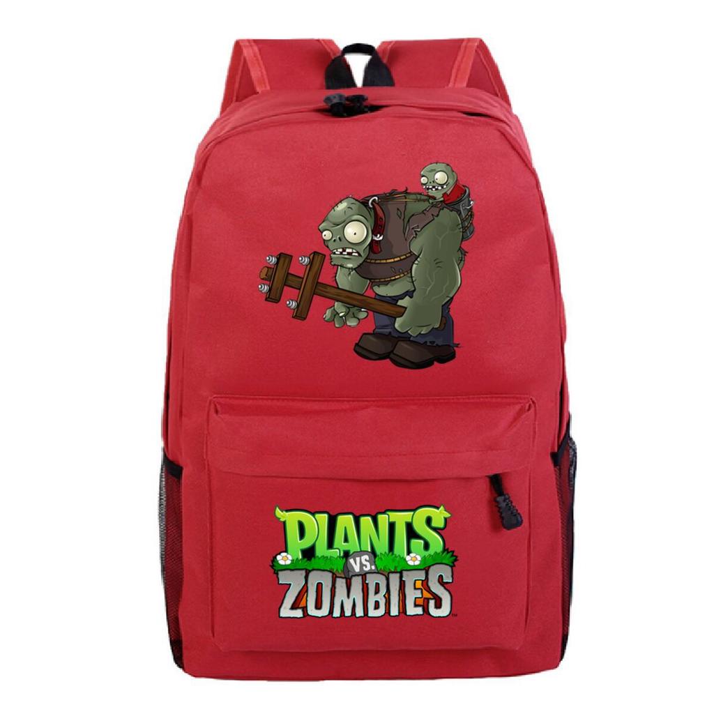 Game Merchandise Plants Vs. Zombies School Bag Casual Simple Backpack