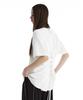 Teulimingbeodeu Back Lace-Up Corset T-Shirt [ White ]