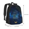 Strange The Dreamer Laini Taylor Backpack For Student School Laptop Travel Bag Strange The Dreamer Laini Taylor Young Adult