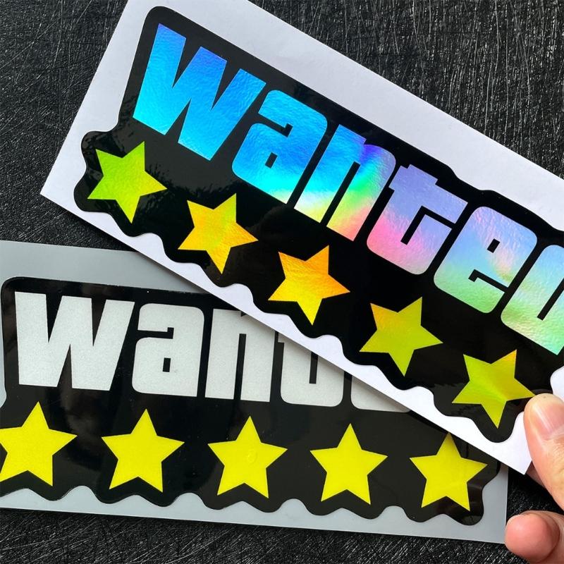 Universal Reusable Water Resistant Vehicle Decal Sticker Rainproof Design Long Lasting Adhesive Suitable For Outdoor Use
