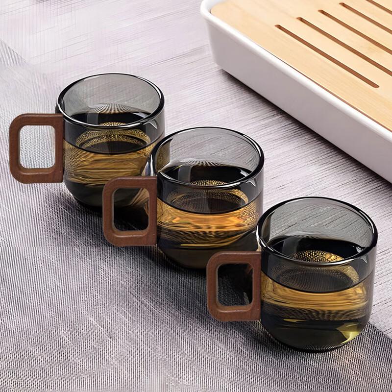 Zhenqi High Borosilicate Glass Tea Cups