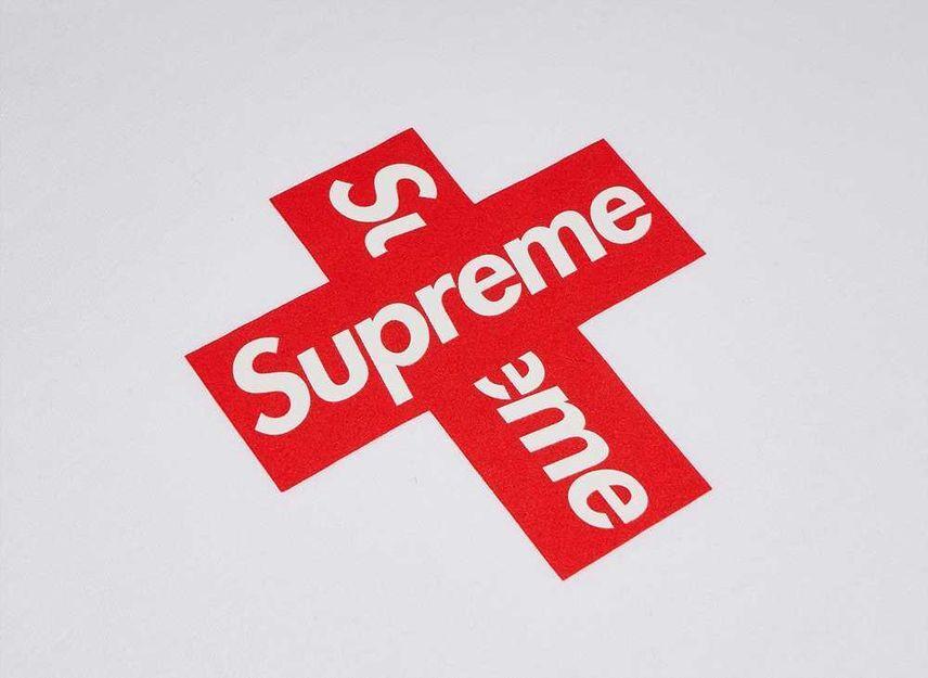 Supreme Cross Box Logo Tee White