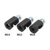 1PC Mini CNC Aluminum Matte Black Universal Car Engine Spark Plug Gap Caliper Tool M14/M12/M10