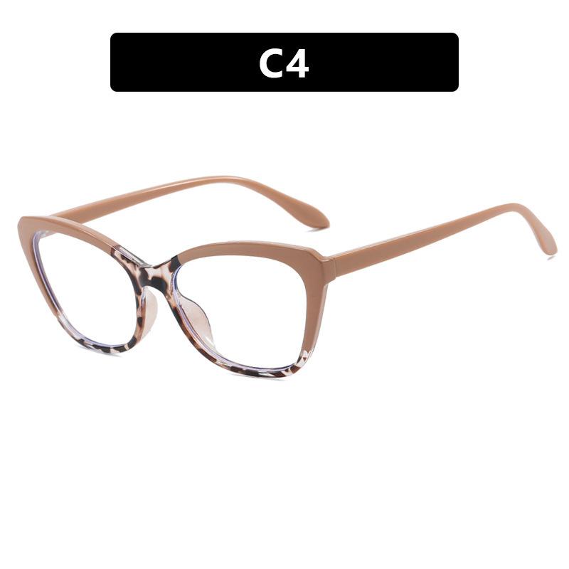 

JYL TS Eyeglasses Unisex Plain Frame Anti-blue Light Big Face Slimming 8703 A-11351 середній весна зелений колір