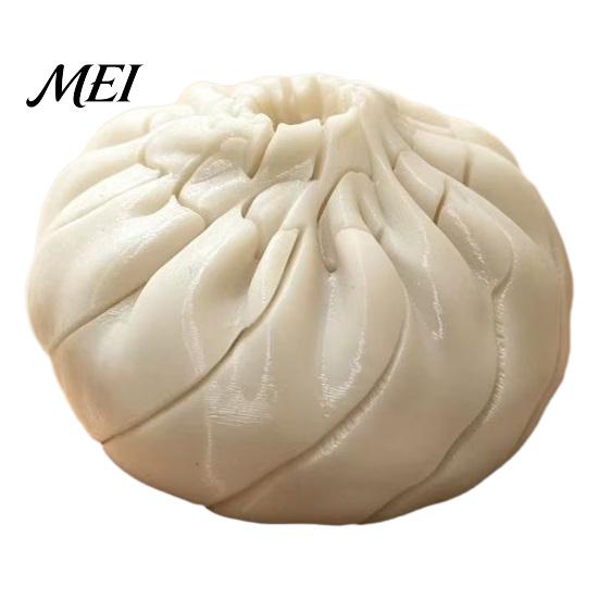 Sensory Play Items Steamed Bun Decompression Toy, Fidget Toy for Stress Relief, Cute Desktop Reliever Food Shape Squeeze Realistic Novelty Desk