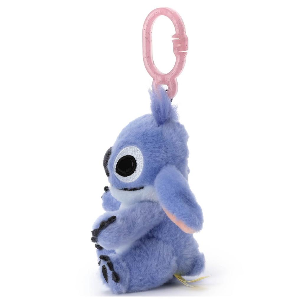 TAKARATOMY A.R.T.S Disney Character Live-Action Movie Lilo & Stitch Plastic Hook Mascot Stitch Plush Toy Approximately 11cm Tall