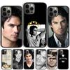 Ian Somerhalder Vampire Diaries Damon Handyhülle Cover Für iPhone 17 Air 15 16 Pro Max 14 13 12 11 Pro Max Plus