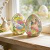 Easter Egg 6-Inch Glow-in-the-Dark LED Light-Up Decoration Eye-catching Easter Ornaments for Parties Home Office Gifts And Dorms