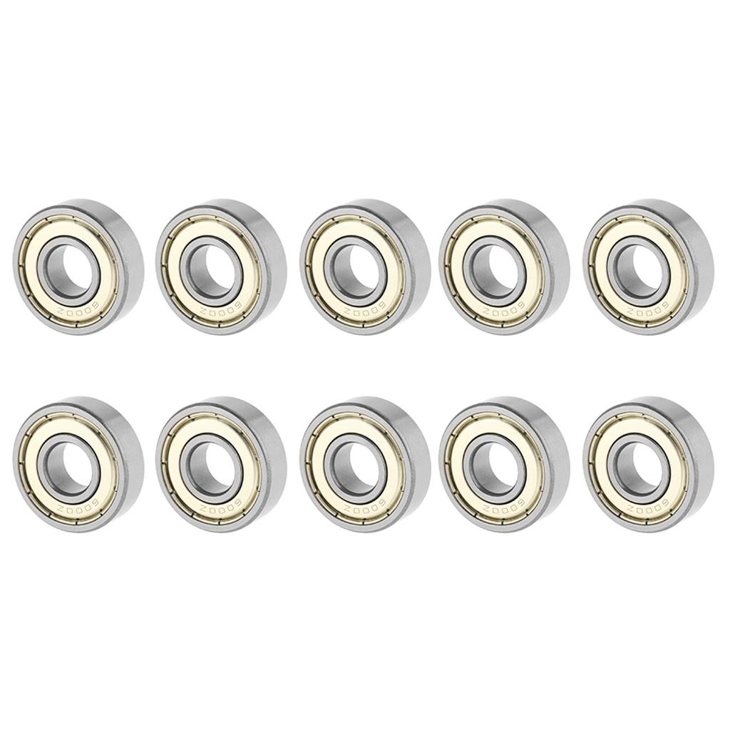 10Pcs 6000zz Metal Sealed Deep Groove Steel Ball Bearing 10x26x8mm
