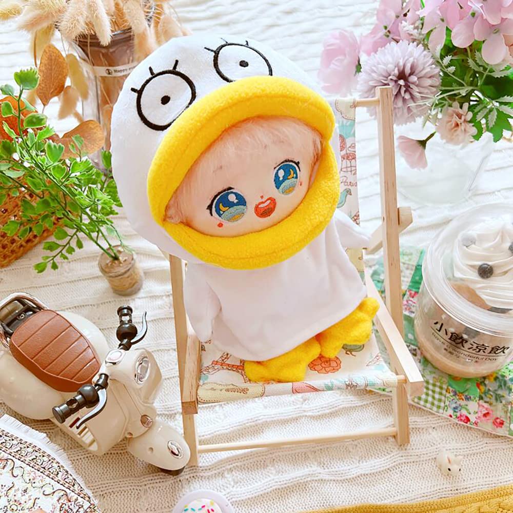 Niannyyhouse 20cm Pluche Speelgoed Kleding Hoodie Schoenen Broeken Katoenen Pop Kleding Aankleden