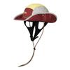 Clape Surf Hat with Nylon Beach Summer Wide UV Unisex Men's Drawstring, Hat, Amphibious, Hat, Brim, Outdoor, Exercise, Protection, Fashionable, (Red,