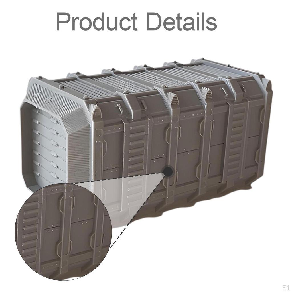 Shipping Container Scenery Wargame Terrain Gifts Miniature Battlefield Model