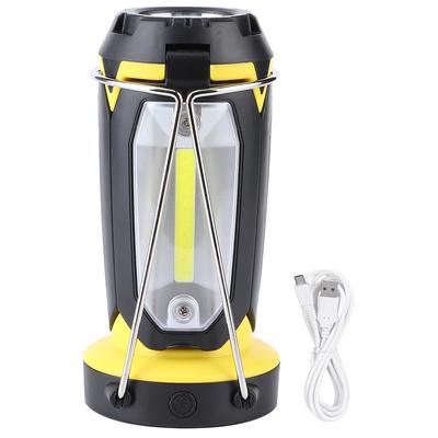 USB Charging LED Work Flashlight Mutifunctional Emergency Camping Hiking Lamp Outdoor Indoor Use