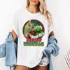 Doll Miss Kumi Frog Pig Merry Christmas Retro Shirt Land Family Christmas Tshirt