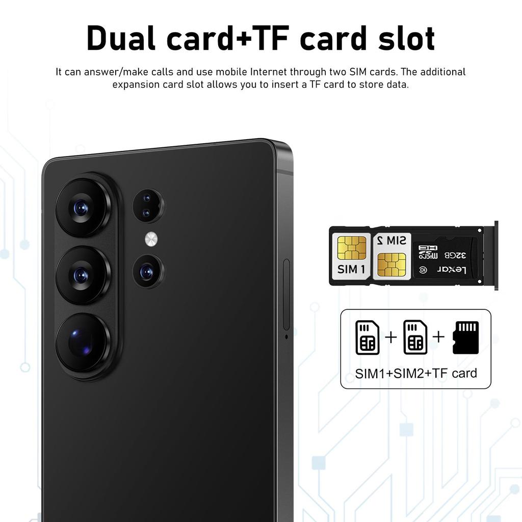 S26 Ultra 4G Smartphone: 7.3" Display, 3+16GB, Hot-Selling Model