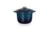 Cocotte Every 20cm Agave Enamel Cast Iron Pot with Light Gold Oven and Dishwasher Safe Japanese Handles, [Official Product]