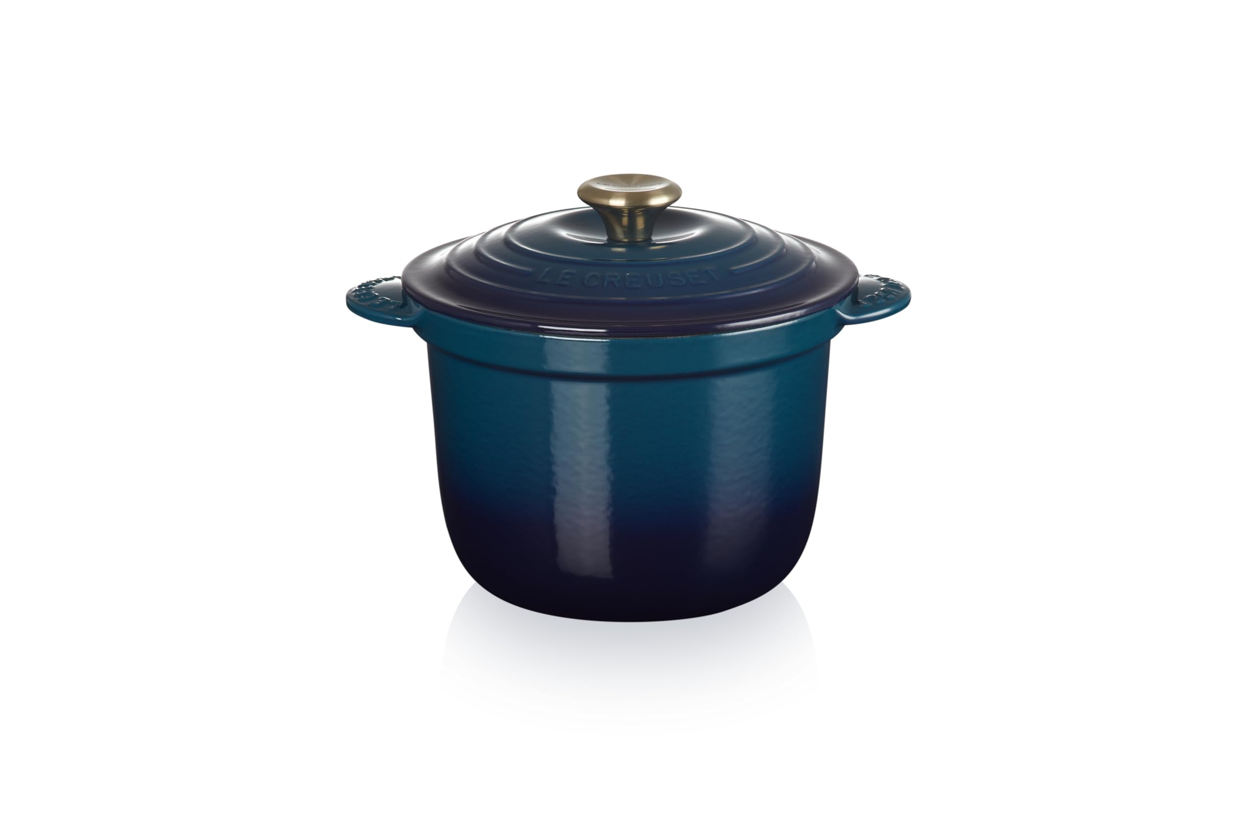 

Le Creuset Cocotte Every 20cm Agave Enamel Cast Iron Pot with Light Gold Oven and Dishwasher Safe Japanese Handles, [Official Product]