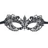 Rhinestone Half Face Mask for Women Halloween Masquerade Mask Antique Lace Half Face Mask Retro-Party Mask Cosplay Props