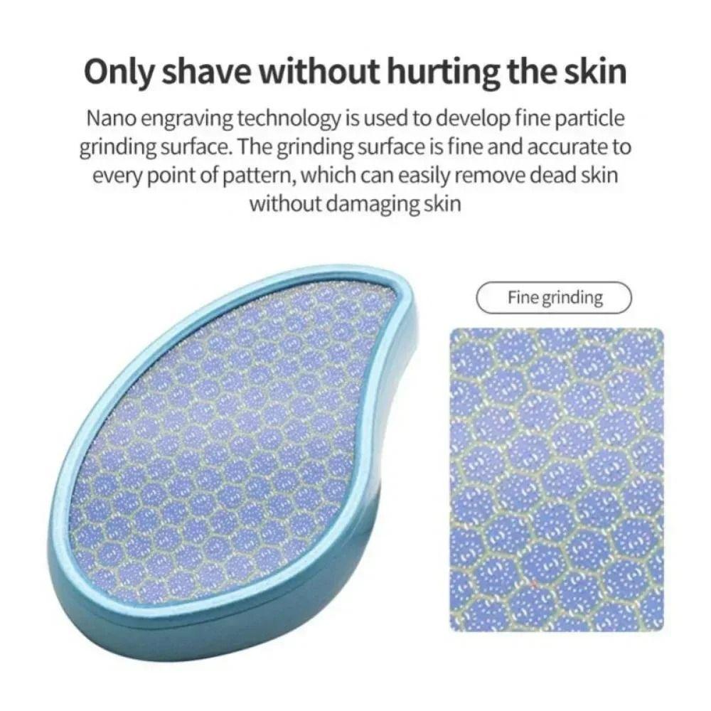 1 Pièce Râpe à Pied en Plastique Pédicure Pierre Ponse Grattoir à Talons Neuf