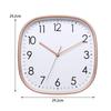 Wall Clock Hanging Degn Clascal Digital for Office Household Gym Golden