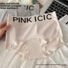Women's Summer Thin Cotton Anti Bacterial Crotch Ice Silk Non Trace Hip Wrapper Waist Flat Angle Briefs