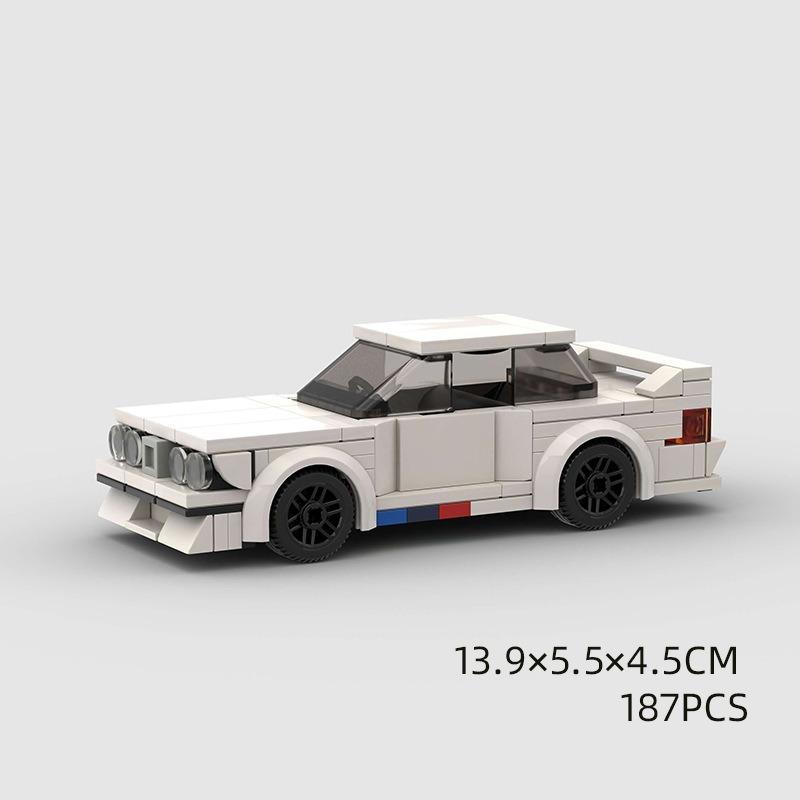 Kinderspielzeug Auto Modell Sportwagen Kompatibel Mit Rennen Kleine Teile DIY Bausteine Puzzle Technologie