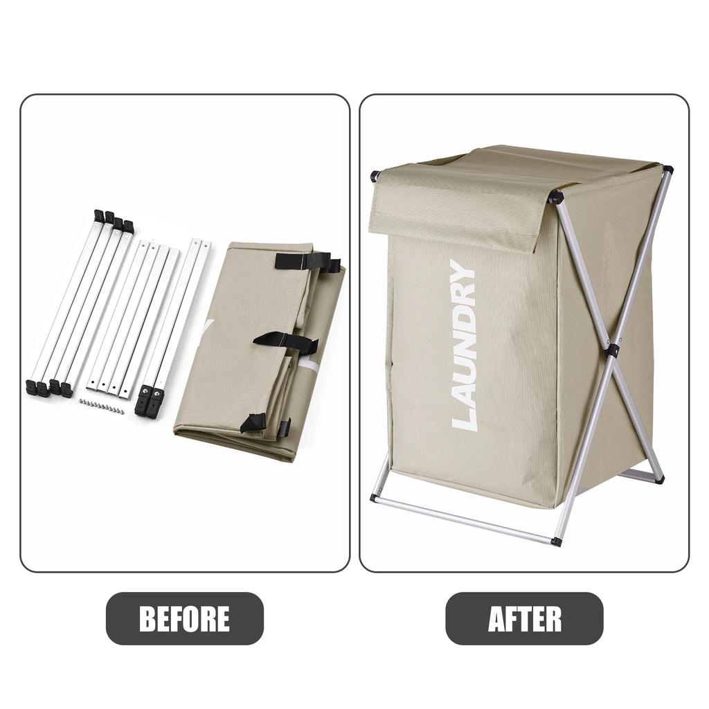 Dirty Clothes Laundry Basket Storing Waterproof Oxford Storage Bags Portable Foldable Clothing Toy Household Organizer Curtain