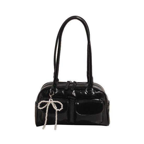 Women Hobo Bag Shoulder Bag with Top Handle Faux Leather Retro Handbag Shoulder Purse for Daily Use Commuting Travel Date