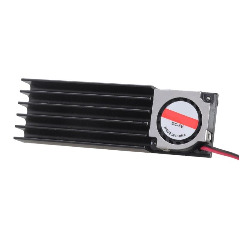 High Performances Aluminum Alloy SSD Coolers With Heat Sink For M.2 NVMe 2280 SSD 5V Thermal Management