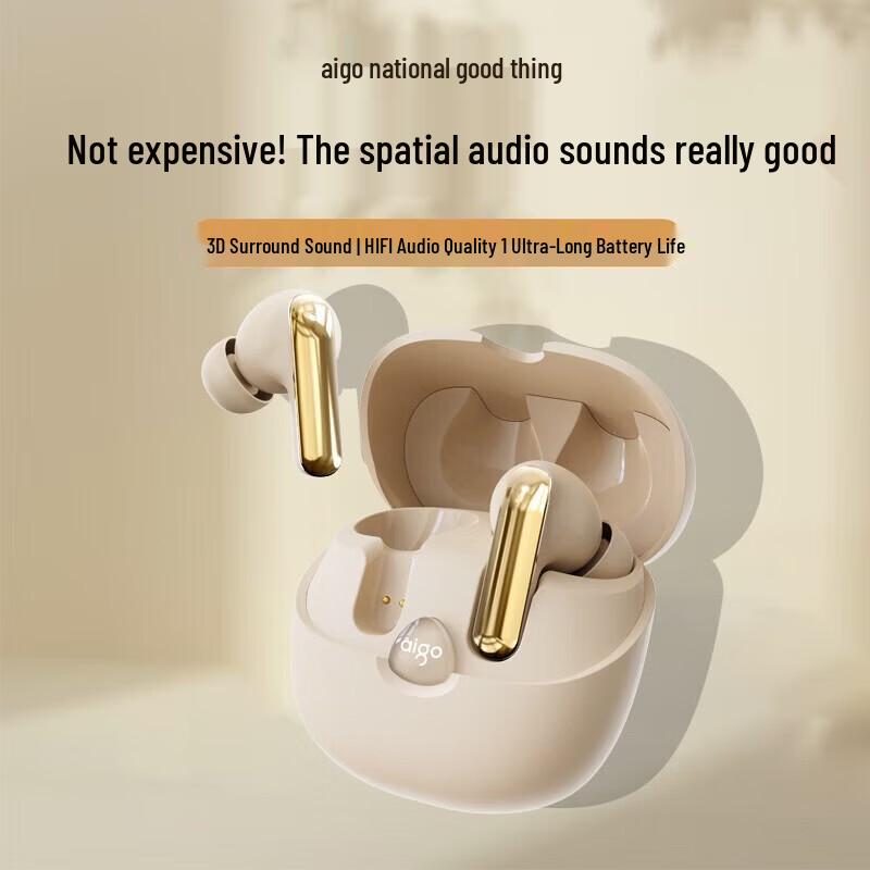 

Aigo TA51 True Wireless Half-In-Ear Sports Earbuds