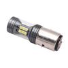 New 100W 3-Side White 6000K BA20D 22SMD 12V-24V Hi/Lo Beam Headlight DRL  Driving Light Bulb for Motorcycle