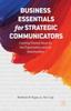 The Business Essentials for Strategic Communicators : Creating Shared Value for the Organization and Its Stakeholders Book