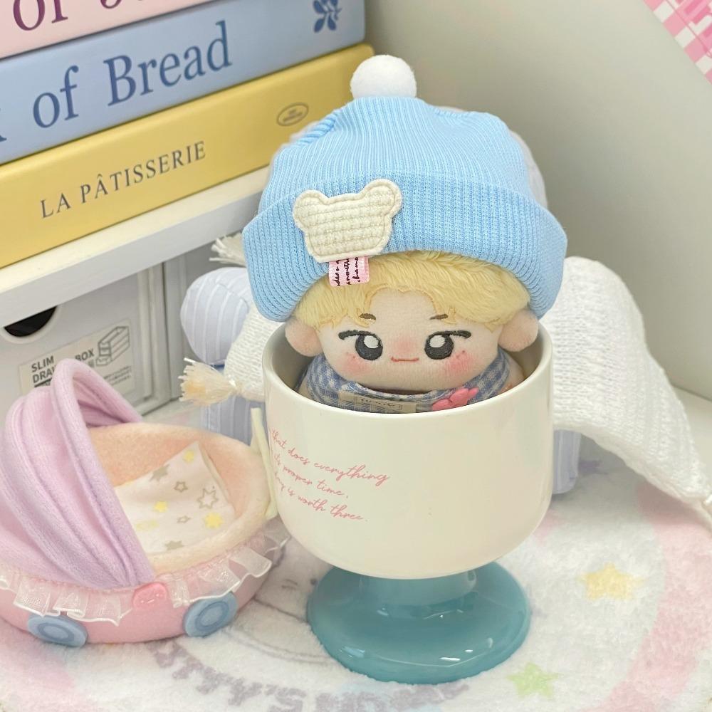 Lovely Doll Clothes Outfit Bear Hat Doll Clothes Set 10cm Cotton Doll Clothes  Doll Accessories
