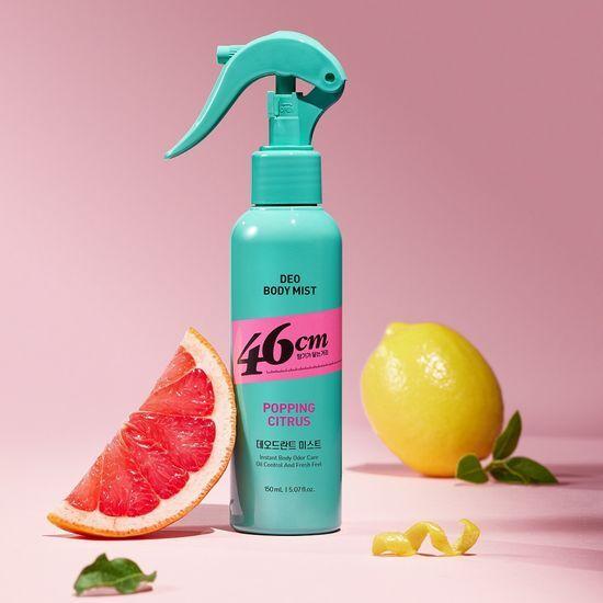 46cm Body Odor Solution Deodorant Body Mist 150ml (Choose 1 of 2 types) (Citrus / Aqua Fresh)