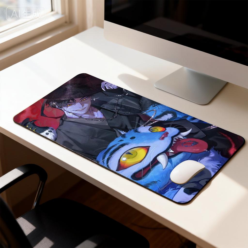 Cute Mouse Pad, Cartoon Funny Extended Desk Pad, Mouse Pad For Gaming Laptop Desktop