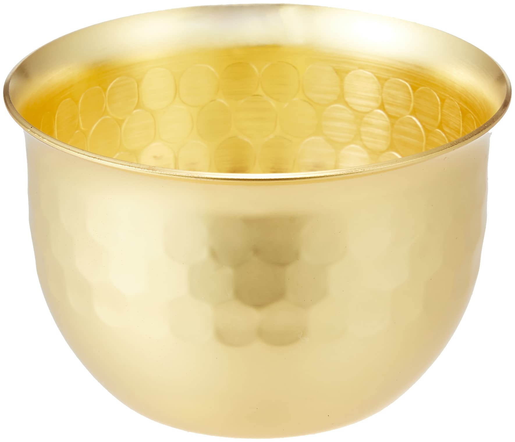 

Hana sake cup 60ml gold plated 3959 (hammered finish) золотой