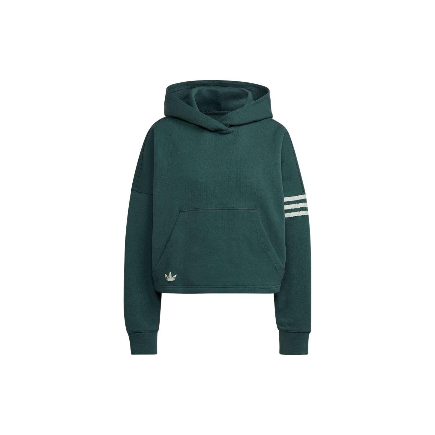 (WMNS) adidas Adicolor Neuclassics Hoodie  Mineral Green  Women s HS6772 S