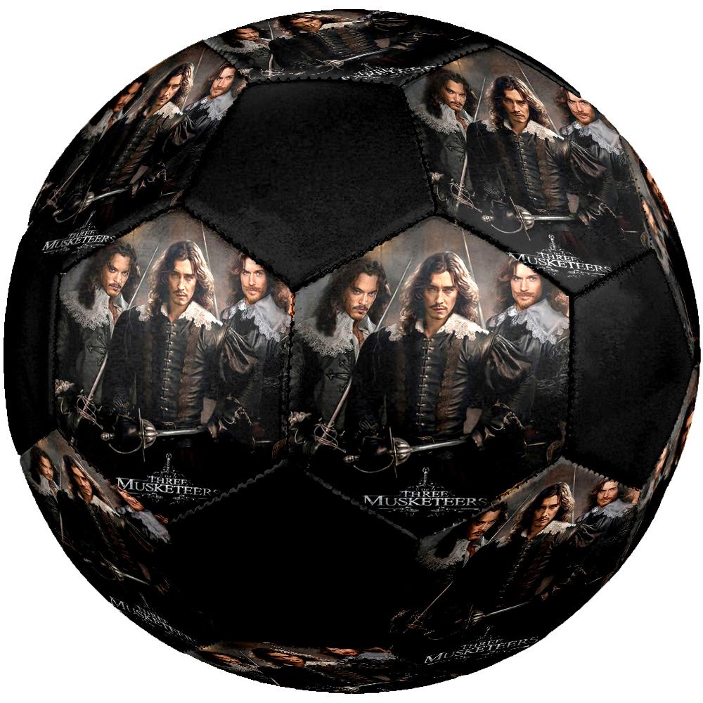 The Three Musketeers Theme Size 5 Soccer Ball, Suitable for Both Indoor and Outdoor Matches, a Gift Suitable for Everyone.