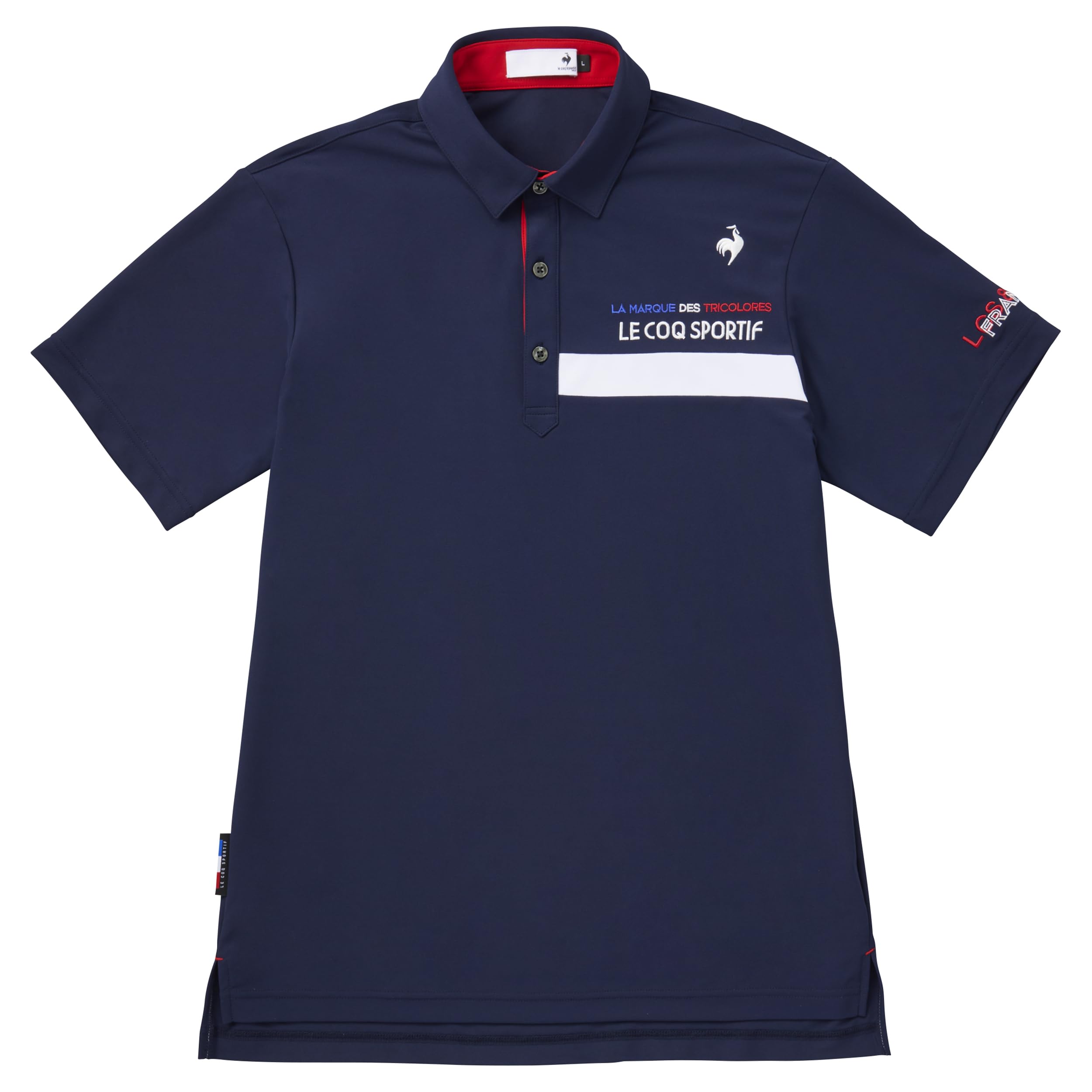 

Coq Sportif Golf Basic Polo Sweat Quick Stretch LG4FHS02M NV00 [Le Golf] Shirt, Shirt, Sunscreen, Absorbent, Drying, Golf, Men s, (Navy)