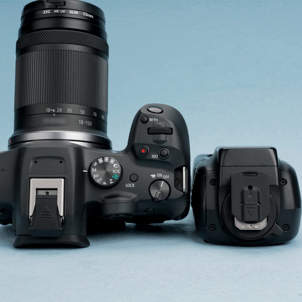 JJC Canon Hot Shoe and Connector Protection Cap Kit for Canon EOS 430EX 600EX Compatible with Canon ER-SC2 R10, R7, R5C, R3, III-RT, II-RT, 470EX-AI,